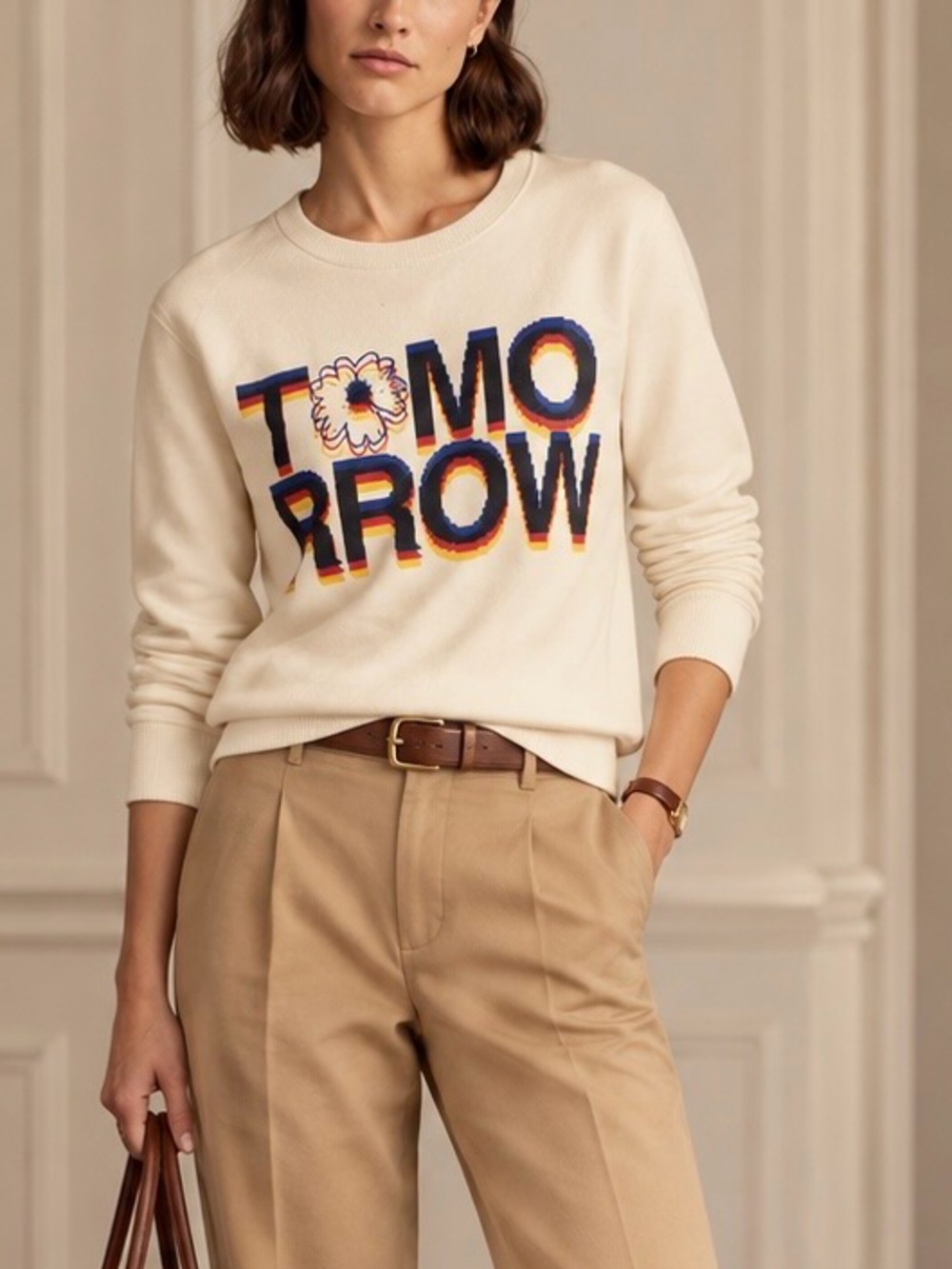 Stella McCartney
Tomorrow print sweatshirt